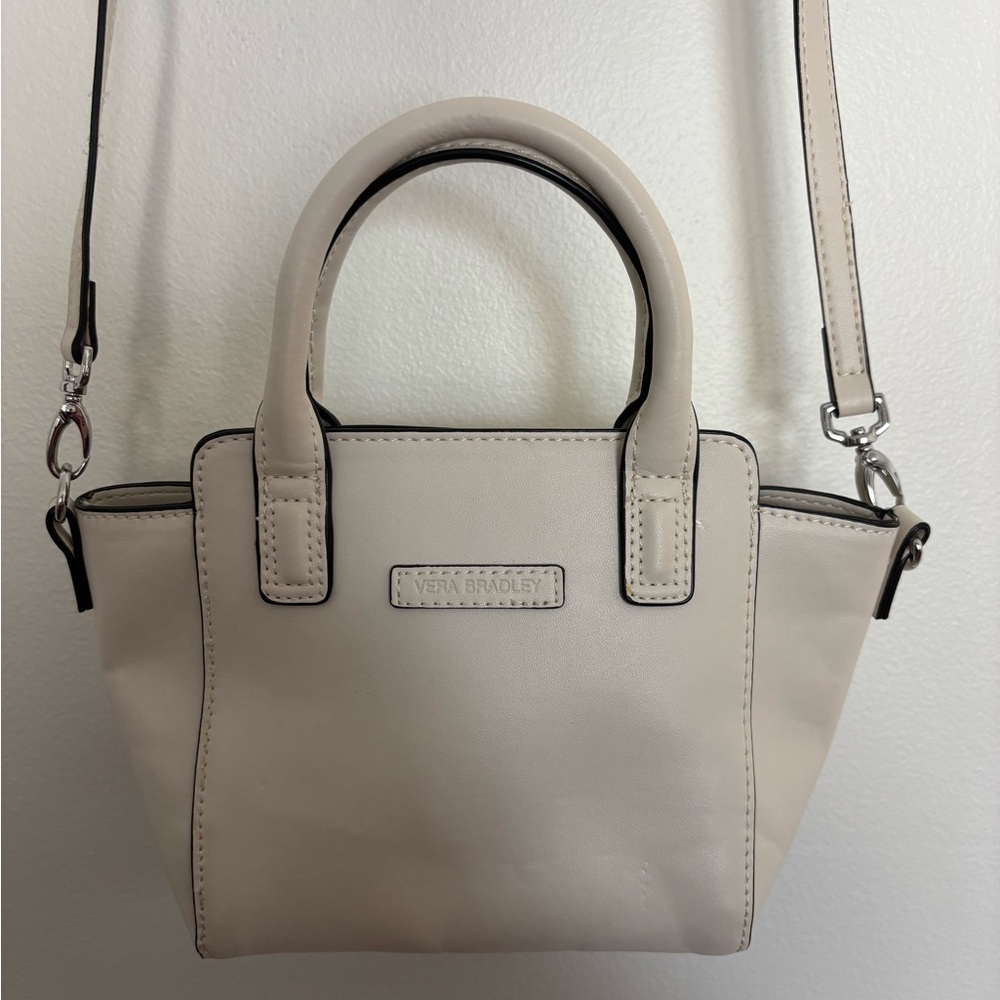 Vera Bradley Elegant Cream Mini Bag